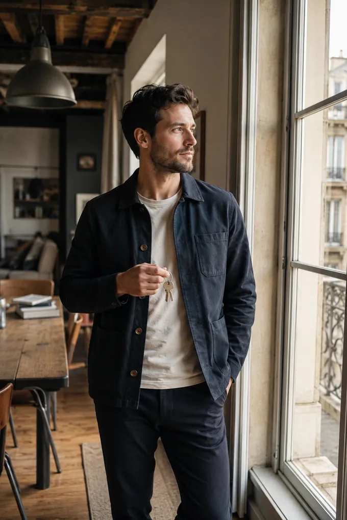 Un jeune propriétaire tient les clés de son logement
